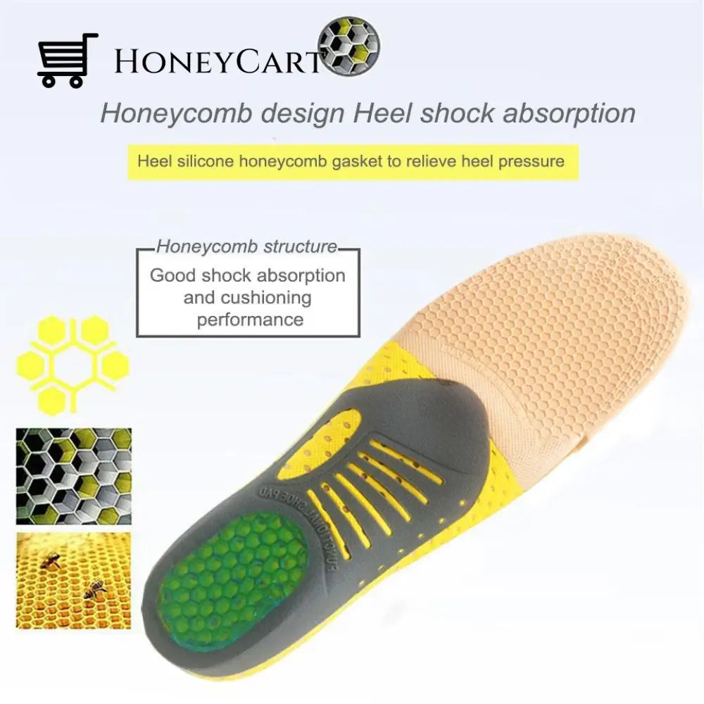 Orthopedic Insoles With Arch Support For Bunions And Flat Feet