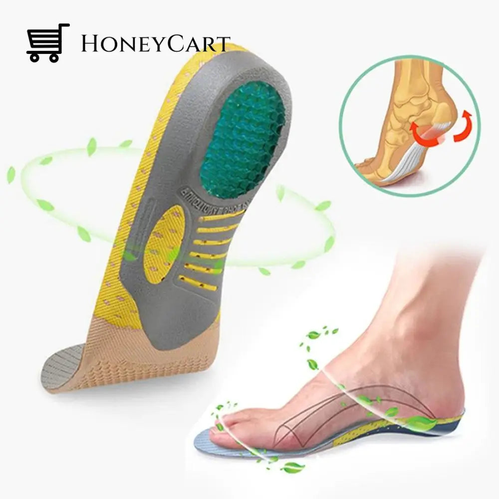 Orthopedic Insoles With Arch Support For Bunions And Flat Feet S (35 To 40 )
