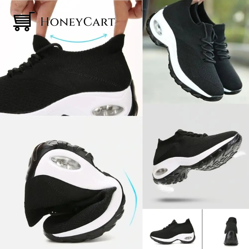 Orthopedic Walking Shoes Platform Sneakers For Women