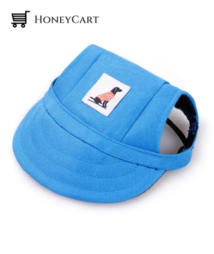 Outdoor Dog Hat Blue / S