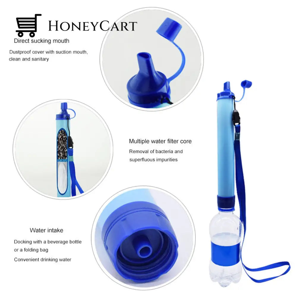 Outdoor Hiking Survival Portable Water Purifier Health Care