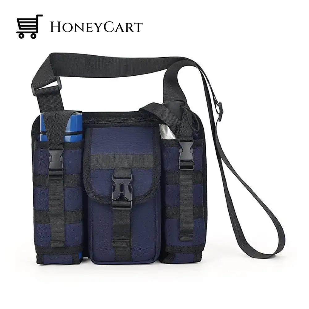 Outdoor Middle-Aged And Elderly Travel Bag Blue