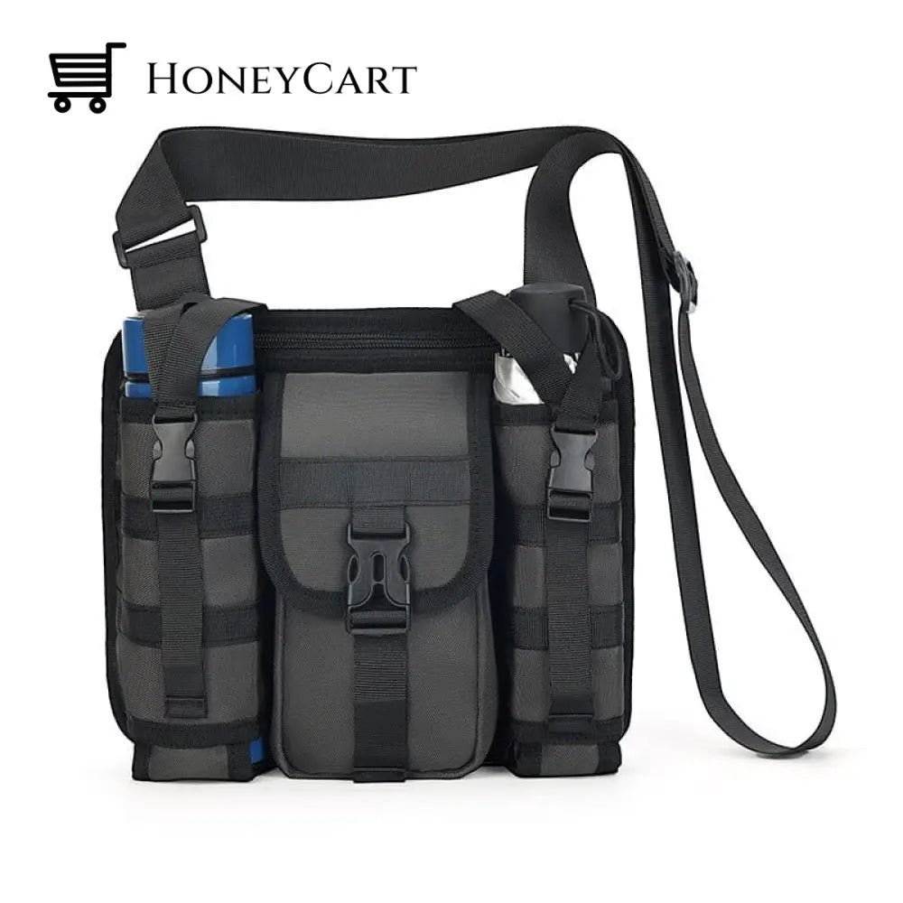Outdoor Middle-Aged And Elderly Travel Bag Gray