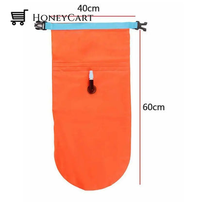 Outdoor Safety Swimming Buoy - Float Bag With Waist Belt Swim Belts