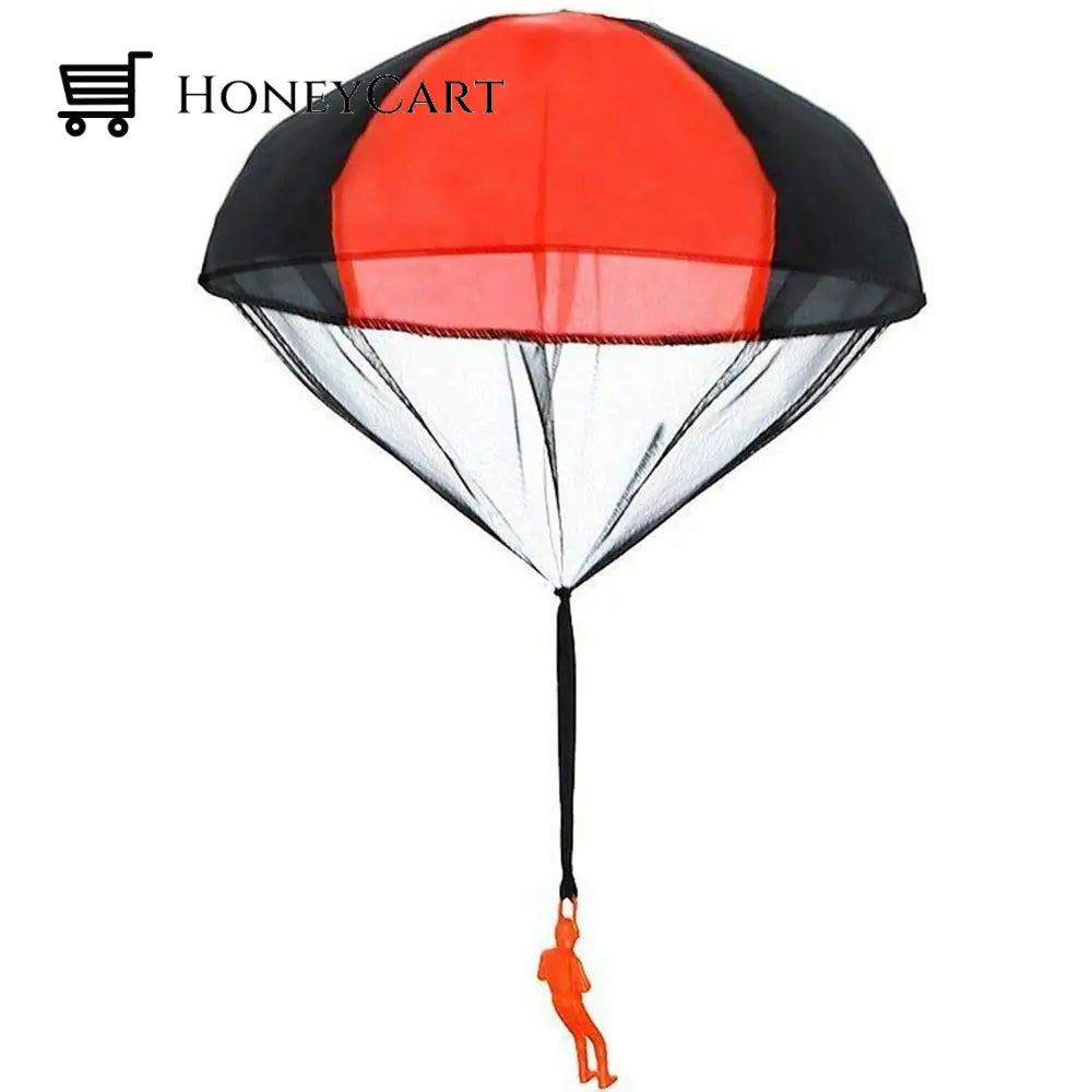 Outdoor Sports Children Throw Parachute Toys Orange / 1Pc Cj