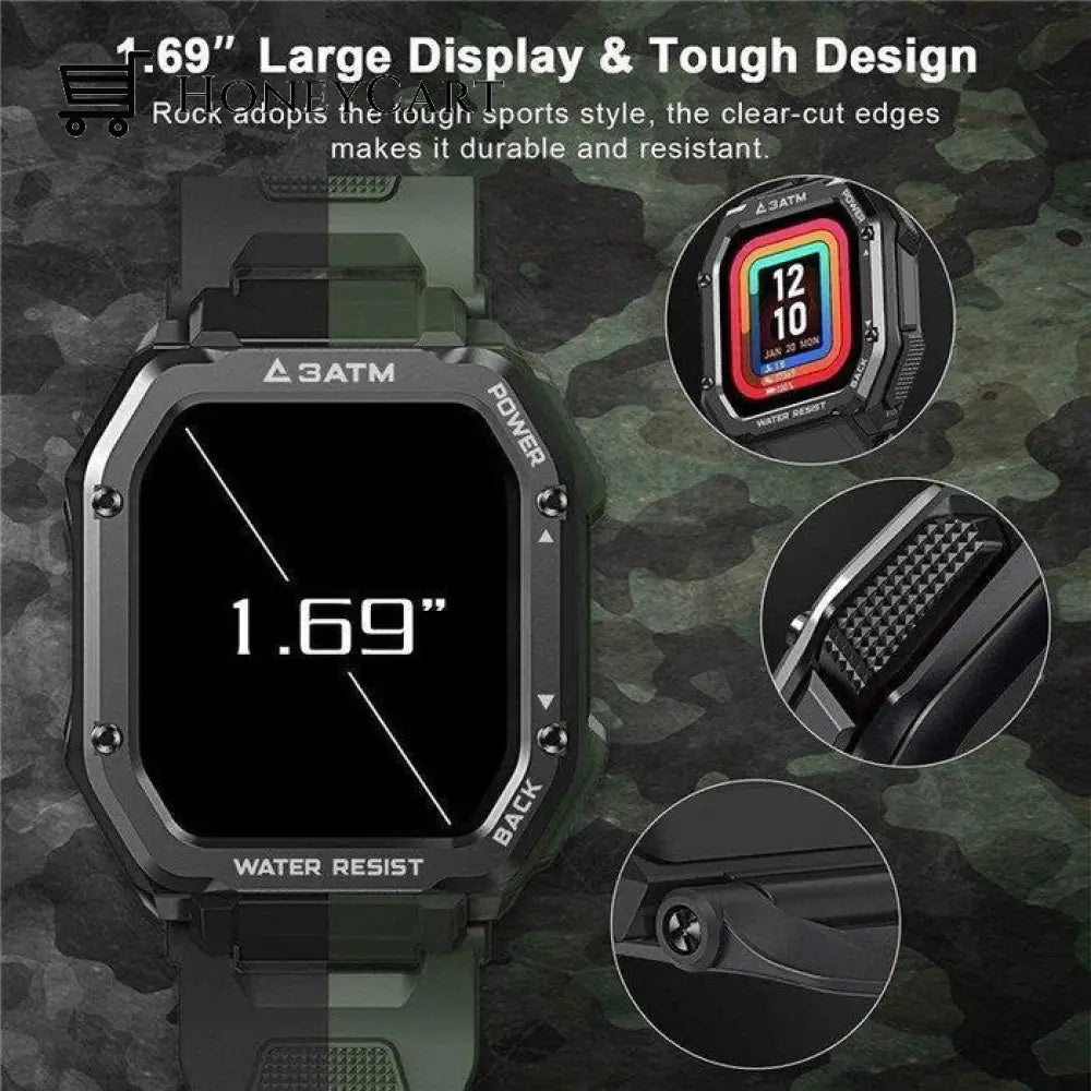 Outdoor Sports Three Defense Smart Watch