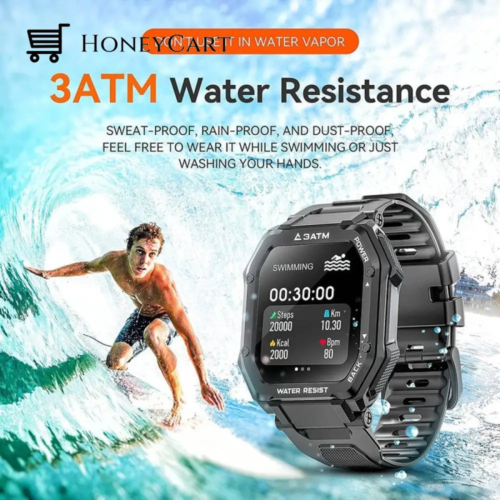 Outdoor Sports Three Defense Smart Watch