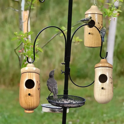 Wooden Hummingbird House - Gift for Natural Lovers