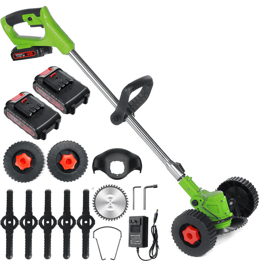 Electric Cordless Lawn Grass Weed Wacker Edge Trimmer