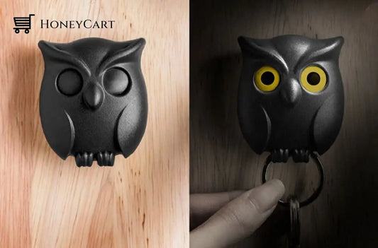 Owl Blinking Eyes Key Holder