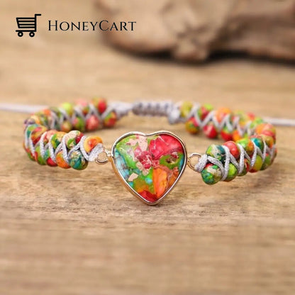 Passionate Heart Jasper Bracelet