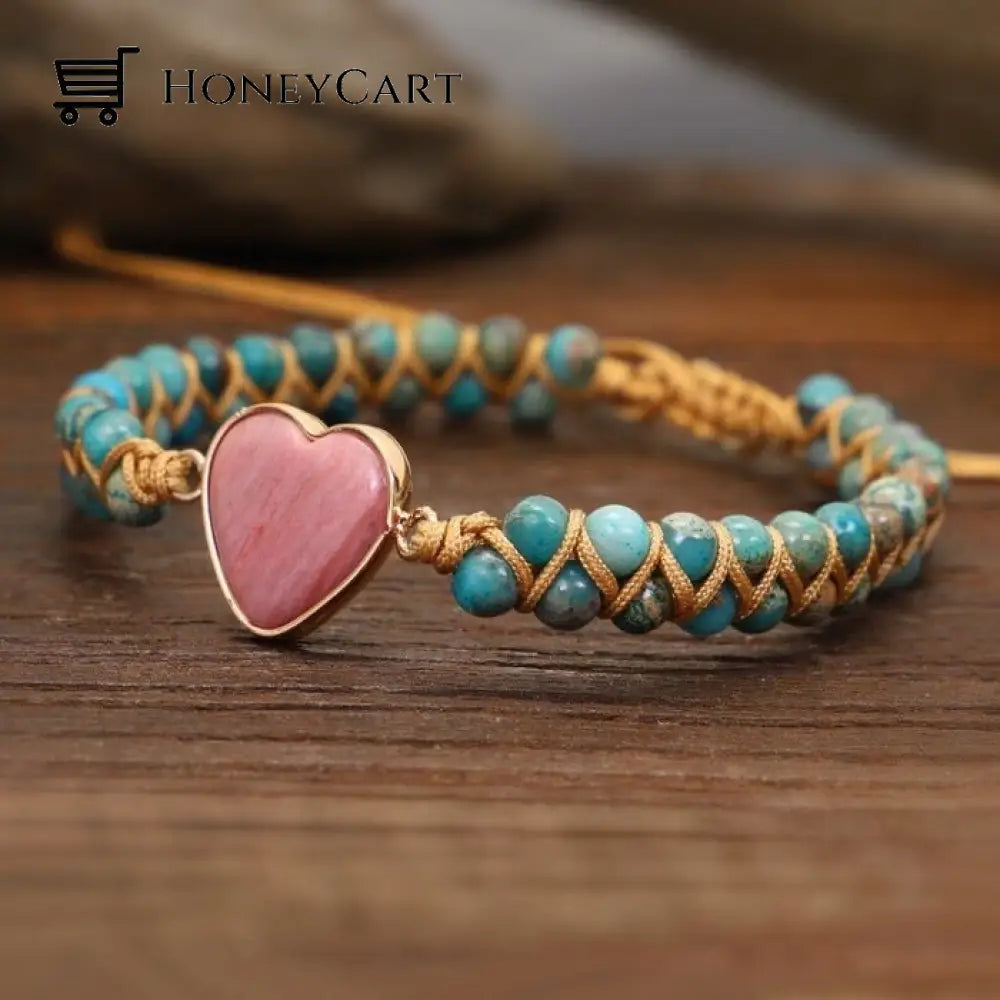 Passionate Heart Jasper Bracelet