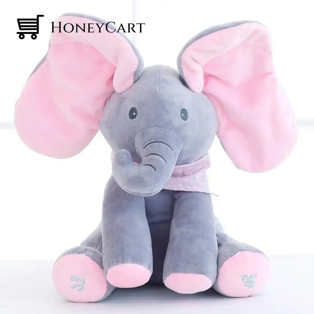 Peek A Boo Elephant Plush Toy Toys