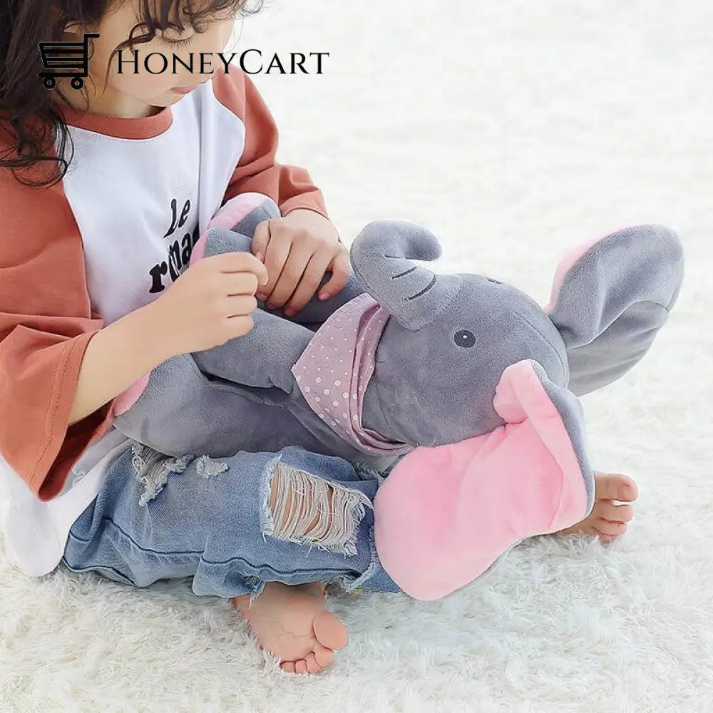 Peek A Boo Elephant Plush Toy Toys