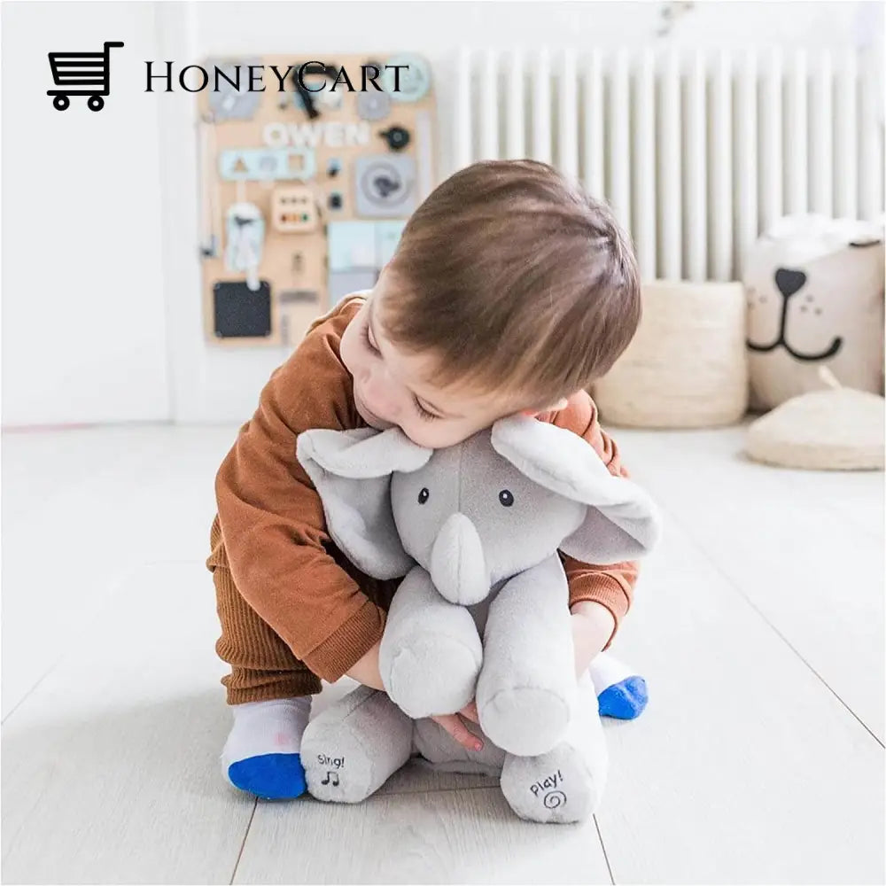 Peek A Boo Elephant Plush Toy Toys