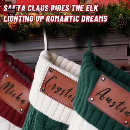 Personalized Christmas Stockings With Engraved Name Beauty& Health