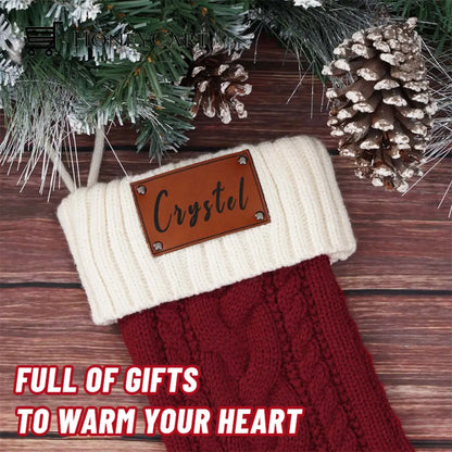 Personalized Christmas Stockings With Engraved Name Beauty& Health