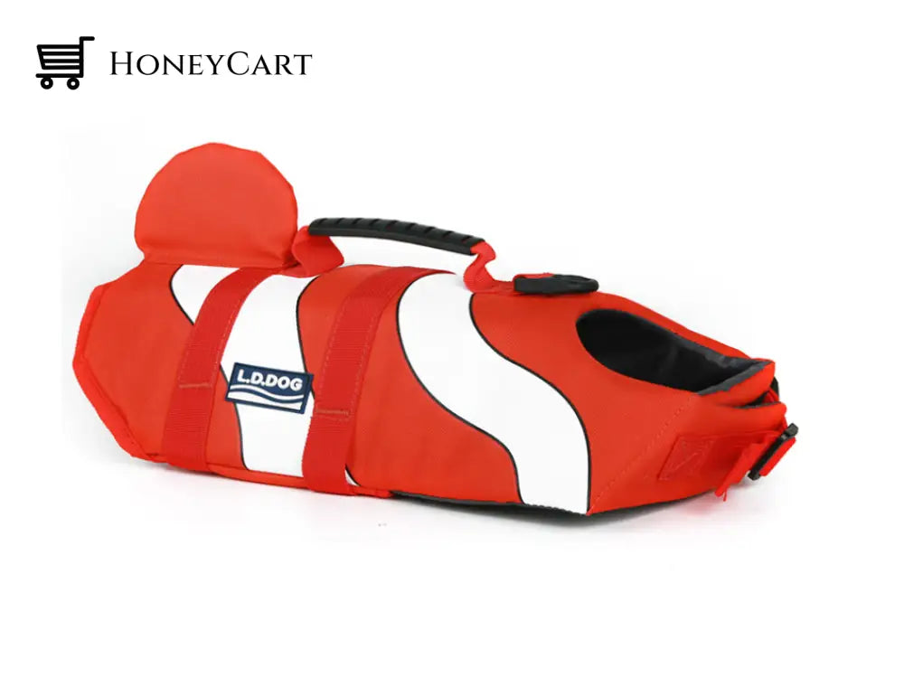 Pet Life Jacket Red / M Silicon