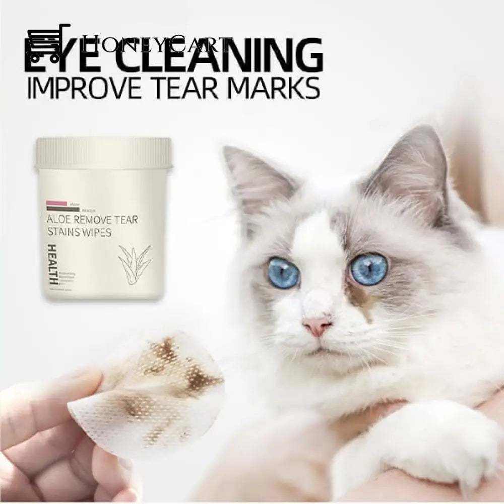 Pet Tear Stain Wipes Buy 2 Get 1 Free