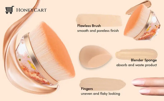 Petal Magic Makeup Liquid Foundation Brush