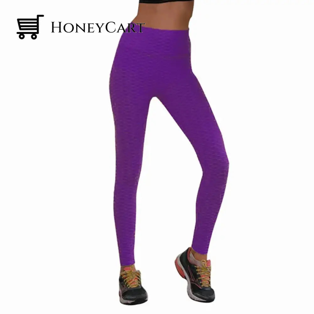 Pineapple Skinny Bubble Pants Purple / Xs Tool