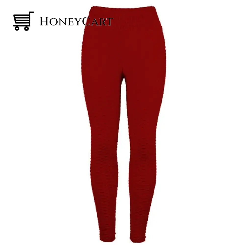 Pineapple Skinny Bubble Pants Red / Xs Tool