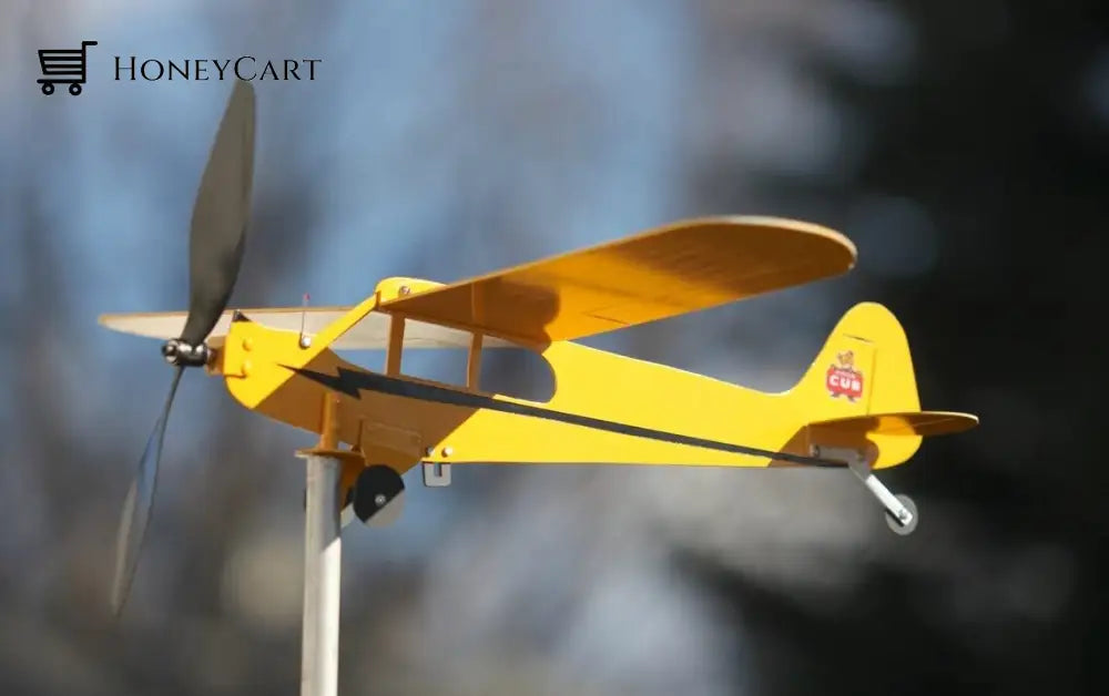 Piper J3 Cub Airplane Weathervane