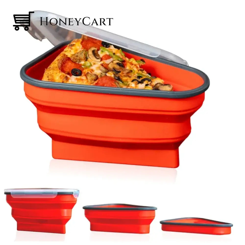 Pizza Pack Collapsible Container For Red Tool