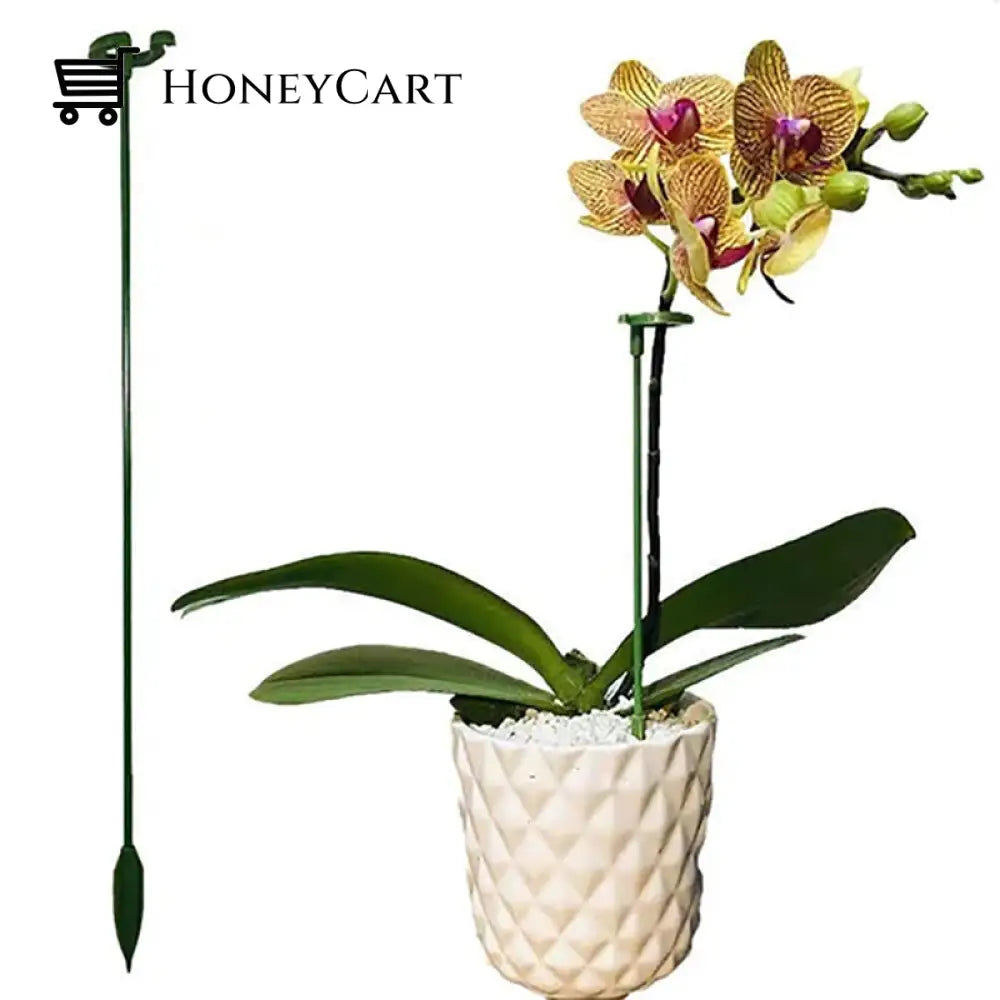 Plant Support Stake 17Cm/6.7In (10 Pcs)+27Cm/10.7In Pcs)+37Cm/14.6In Pcs)