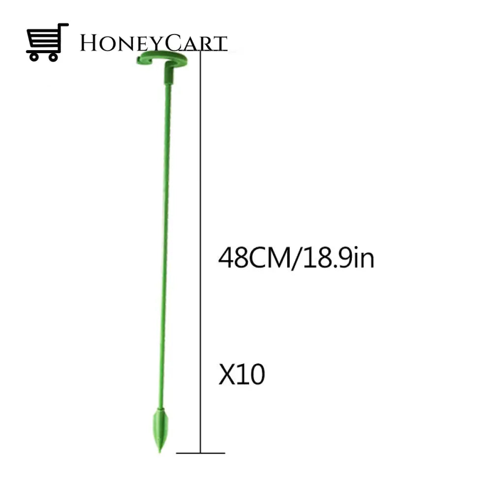 Plant Support Stake 48Cm/18.9In (10 Pcs)