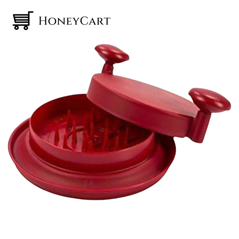 Portable Kitchen Shredder Red Plastic