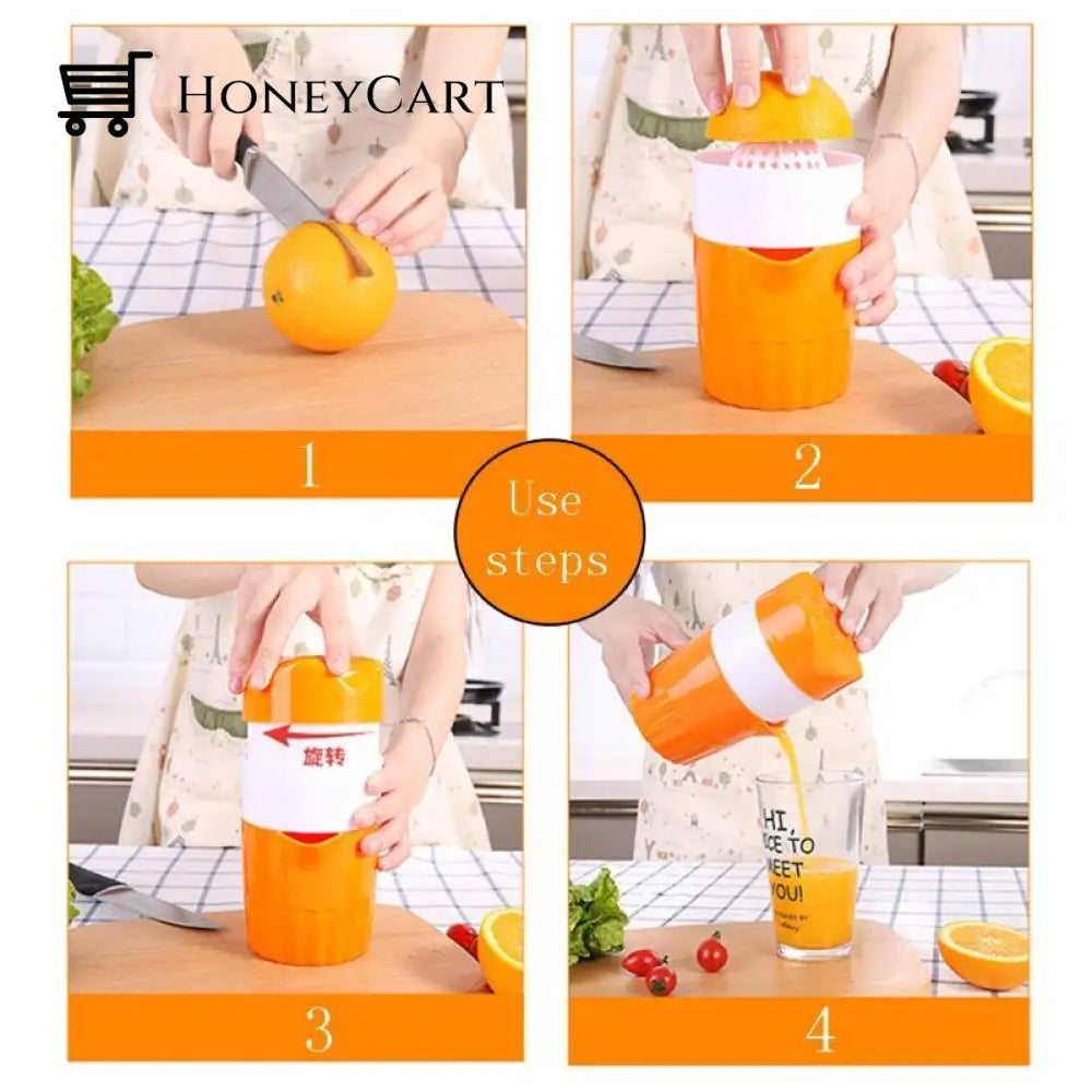 Portable Manual Juicer Fruit Squeezer Home & Garden