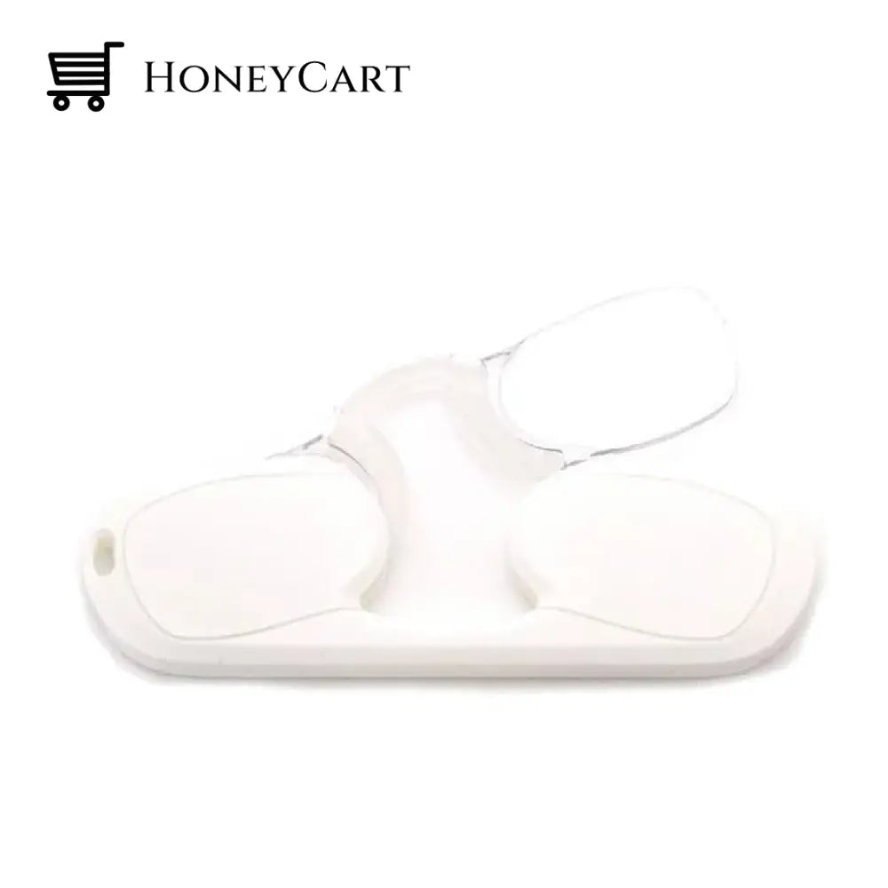 Portable Mini Nose Clip Reading Glasses