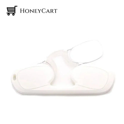Portable Mini Nose Clip Reading Glasses