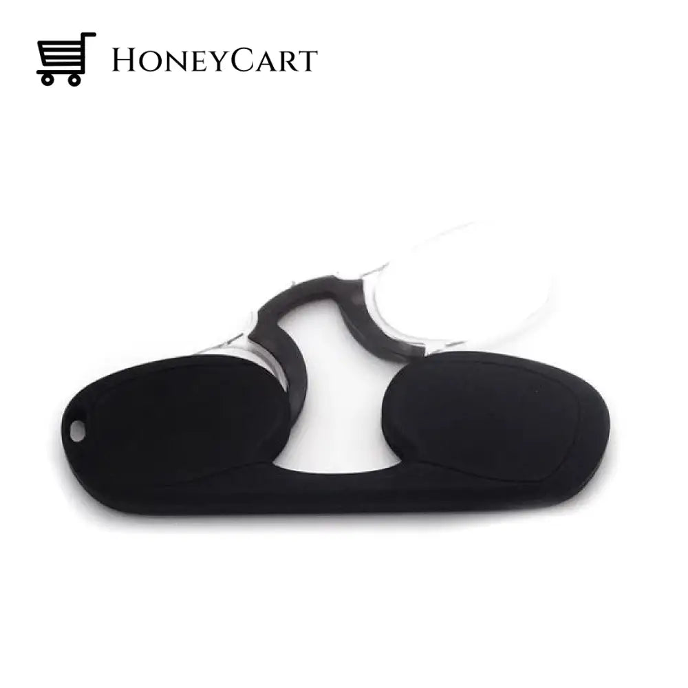 Portable Mini Nose Clip Reading Glasses