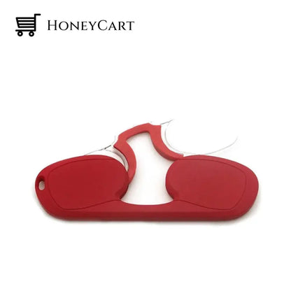 Portable Mini Nose Clip Reading Glasses