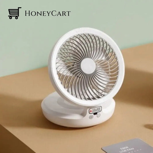 Portable Wireless Foldable Fan Night Lamp Fans