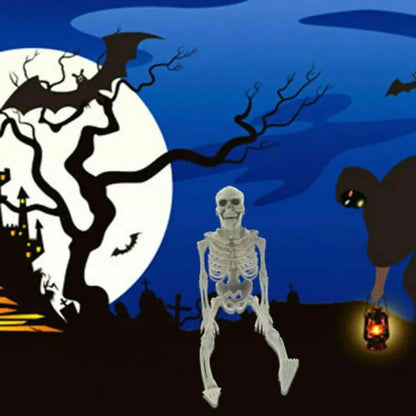 Poseable Skeleton - Creepy Halloween Decor