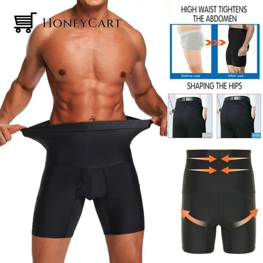 Posture-Improving Compression Boxers Black / S