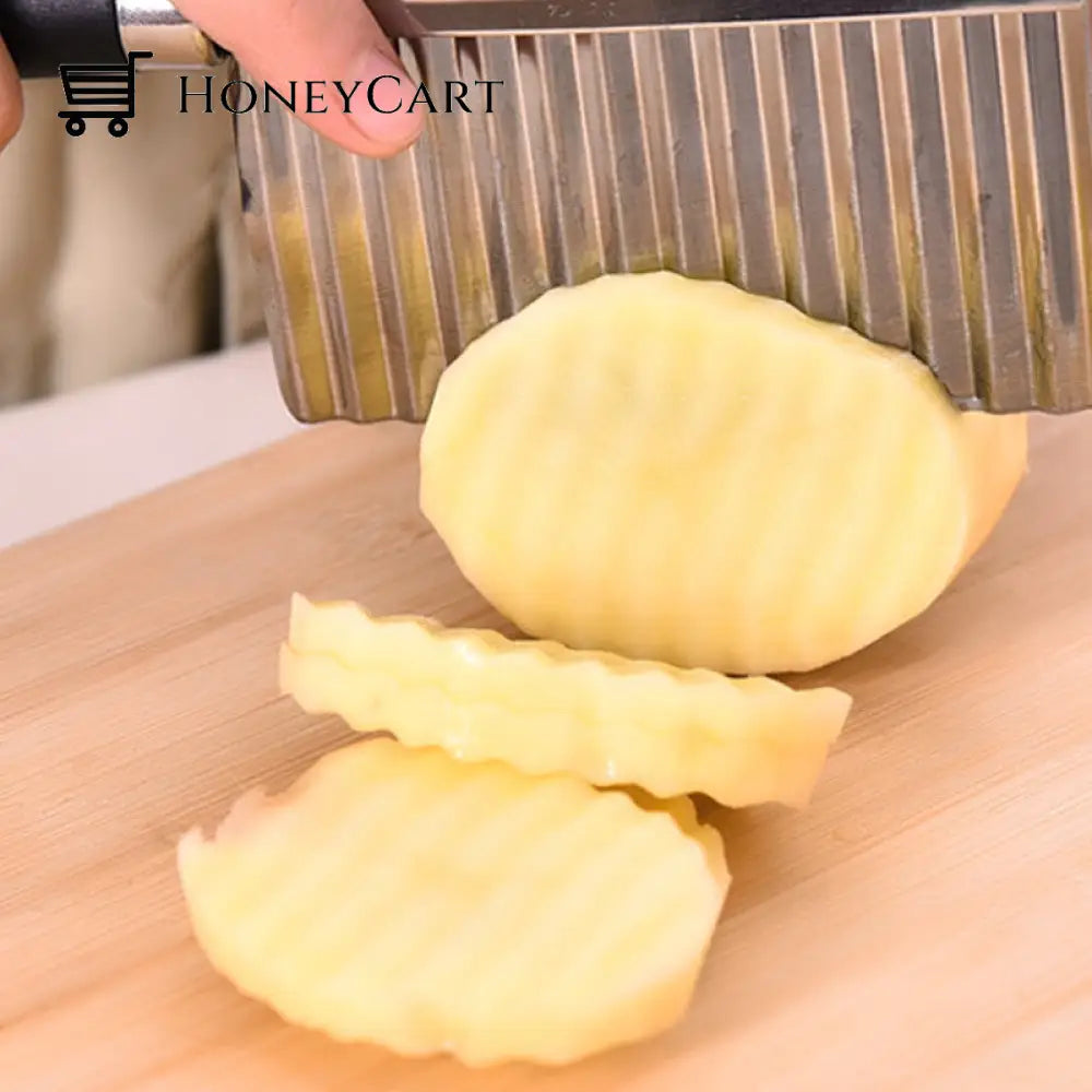 Potato Crinkle Cut Knife