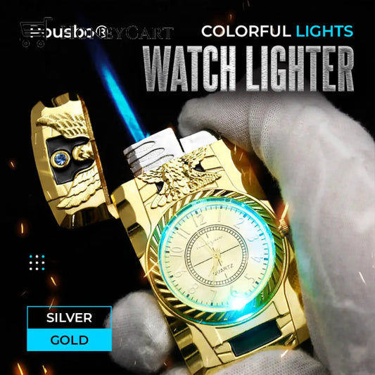Pousbo® Colorful Lights Watch Lighter50% Off Gold Household & Accessories