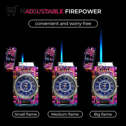 Pousbo® Colorful Lights Watch Lighter50% Off Kitchen & Accessories