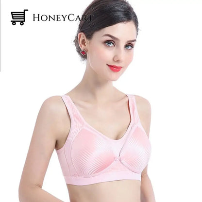 Pregnant Women Underwear Clothes Lactating Bra Pink / C 34 Bras