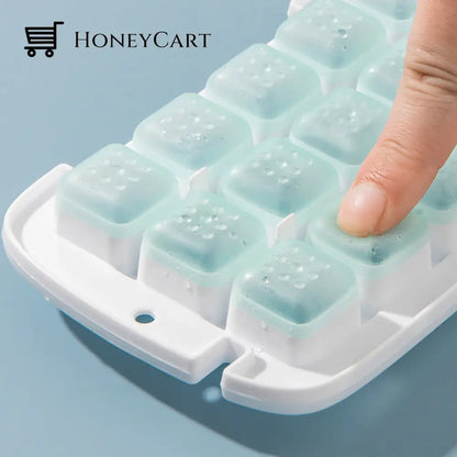 Press Type Ice Cube Maker