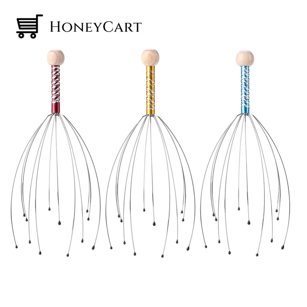 Prevent Hair Loss Care Head Acupoint Massager Electric Comb No Winding Promote Blood Circulation
