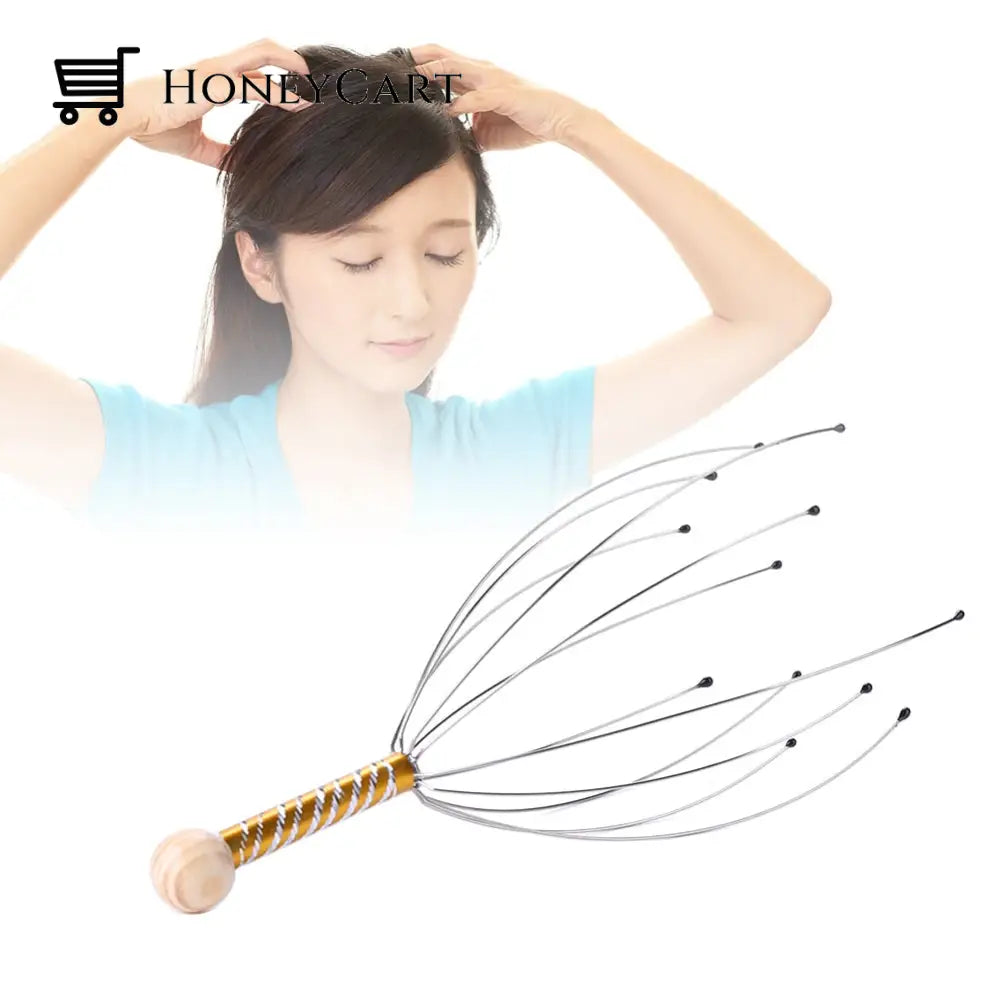 Prevent Hair Loss Care Head Acupoint Massager Electric Comb No Winding Promote Blood Circulation