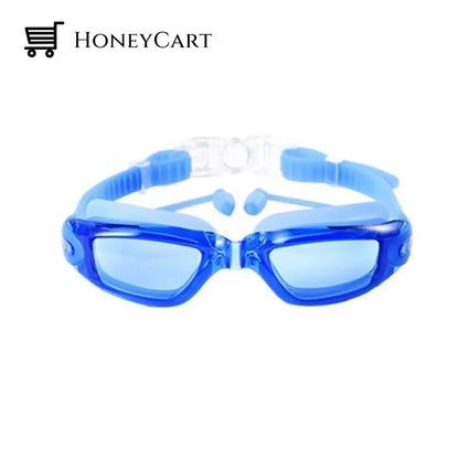 Pro-Hd Swim Goggles With Ear Plugs