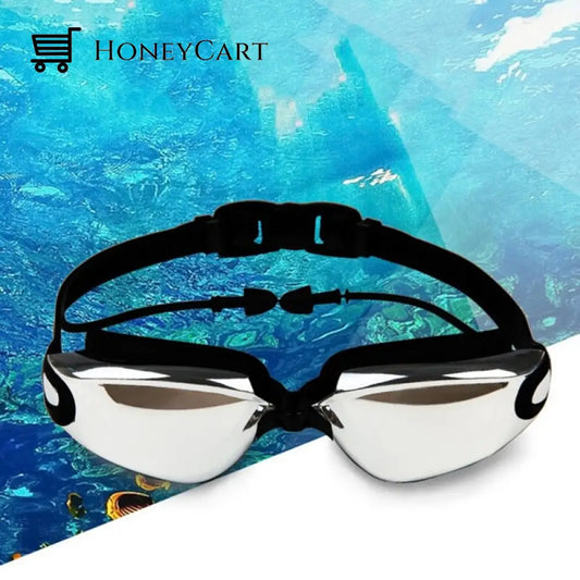 Pro-Hd Swim Goggles With Ear Plugs