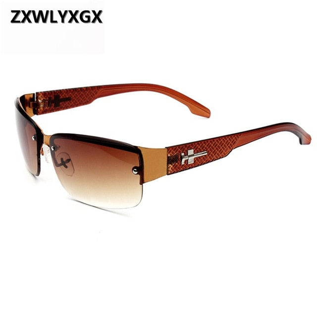 ZXWLYXGX Vintage Classic Sunglasses Men Brand  New Driving Goggles Sunglasses Oculos De Sol Masculino