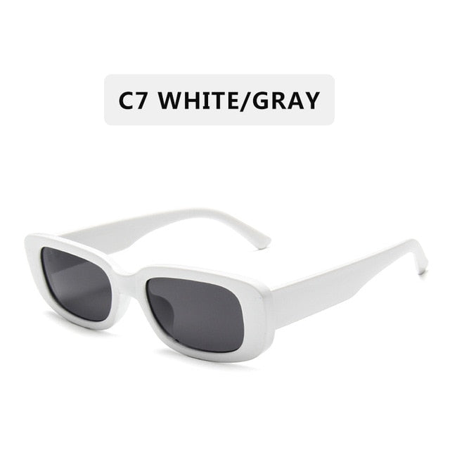 2021 Square Sun Glasses Luxury Brand Travel Small Rectangle Sunglasses Men Women Vintage Retro Oculos Lunette De Soleil Femme